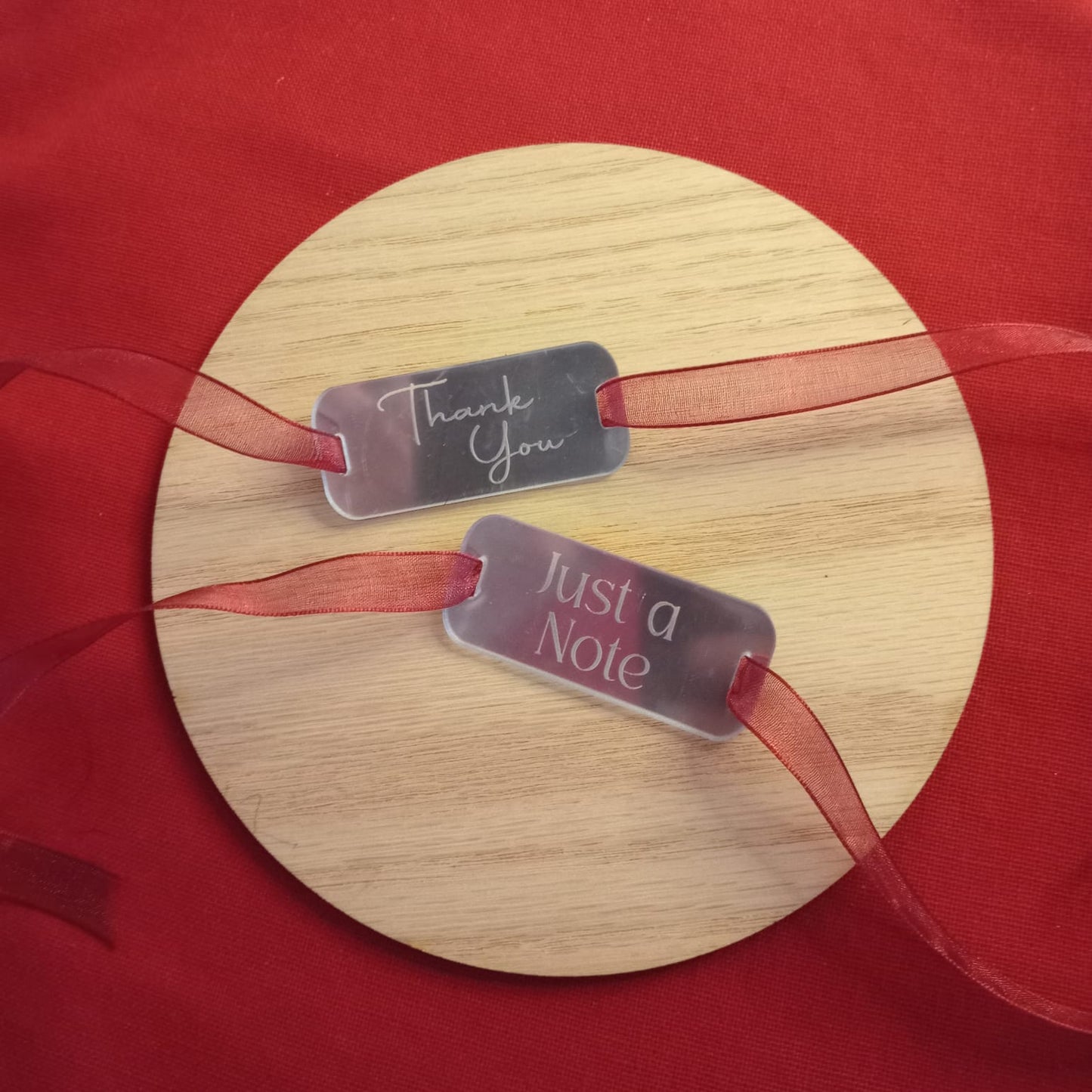 Gift Tag ♥ Acrylic