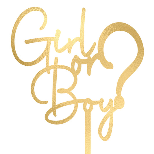 CakeTopper ♥ Girl or Boy?