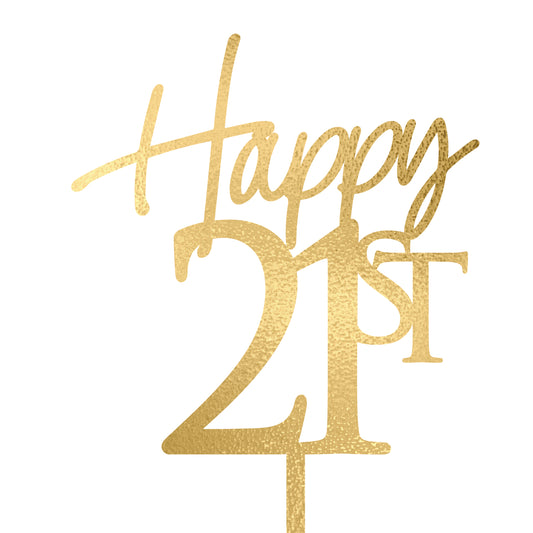 CakeTopper ♥ Happy 21st