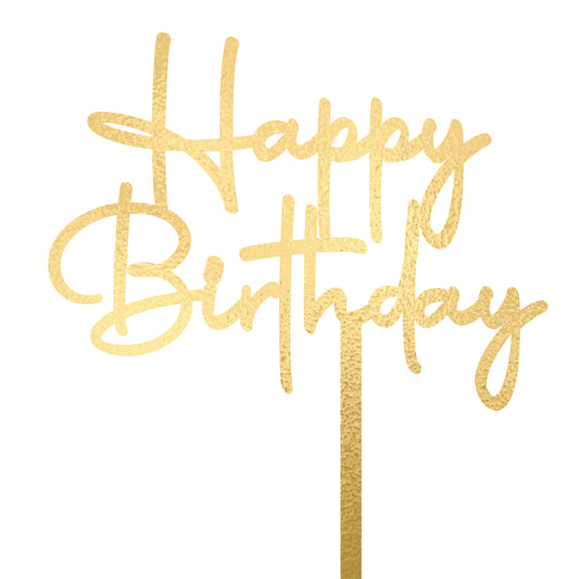 CakeTopper ♥ Happy Birthday 1