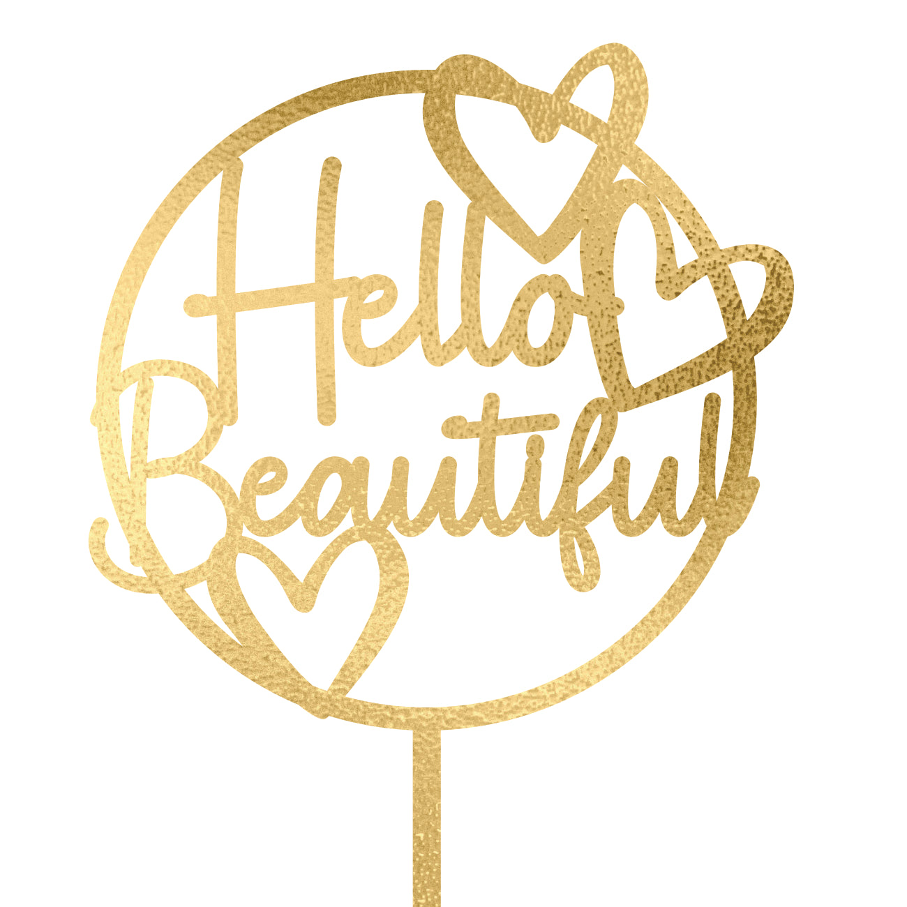 Digital Download Topper ♥ Hello Beautiful