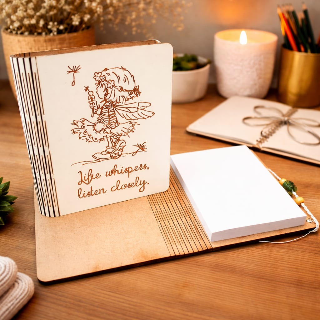 Notebook ♥ Wood Cover